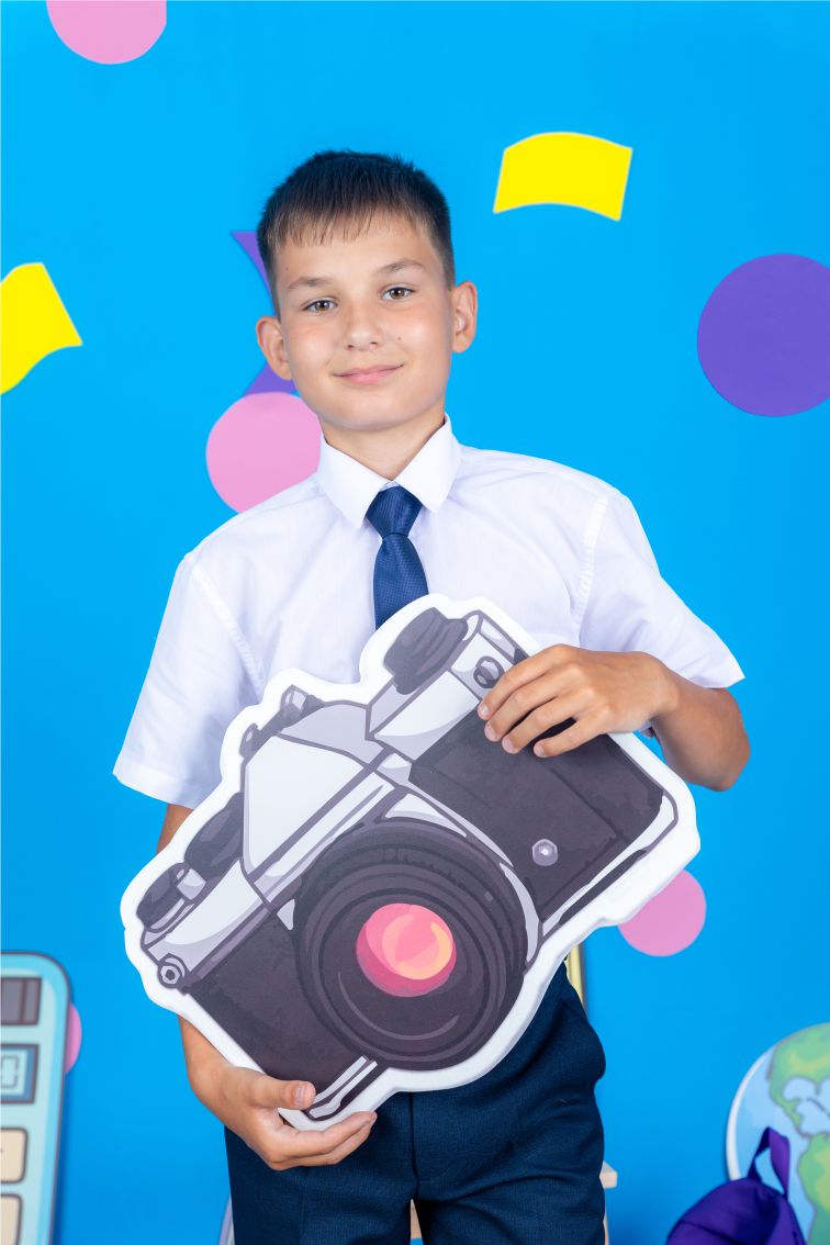 Портреты. Тематическая фотосессия в школе фотостудии "Карамель". Тематика "Яркая перемена".
